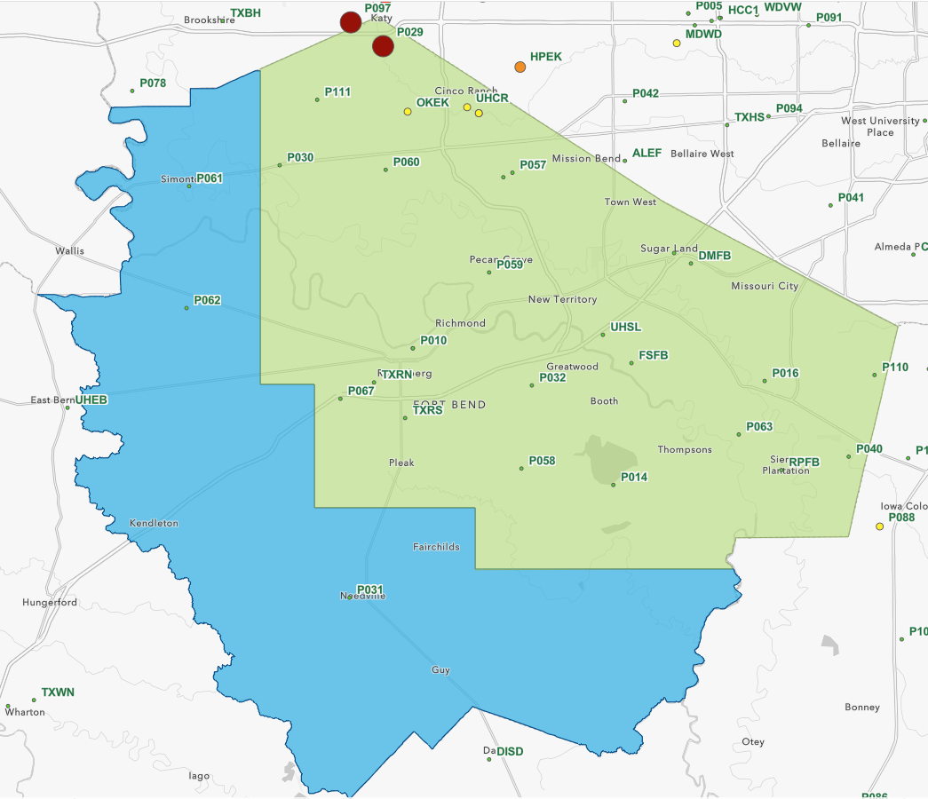 Fort bend subsidence district fbsd fort bend county texas